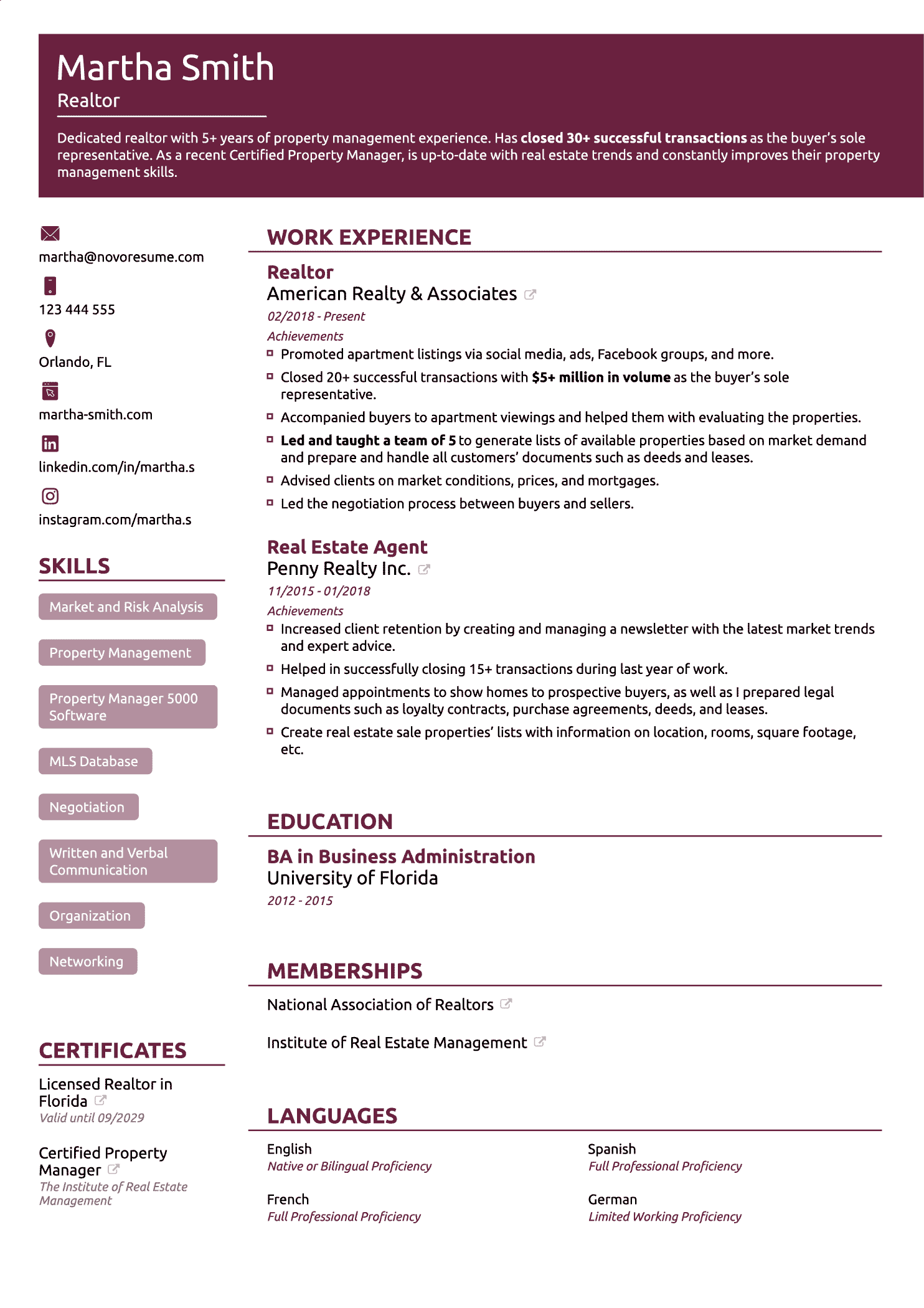 8 Best Line Resume Templates Of 2018 [Download & Customize]