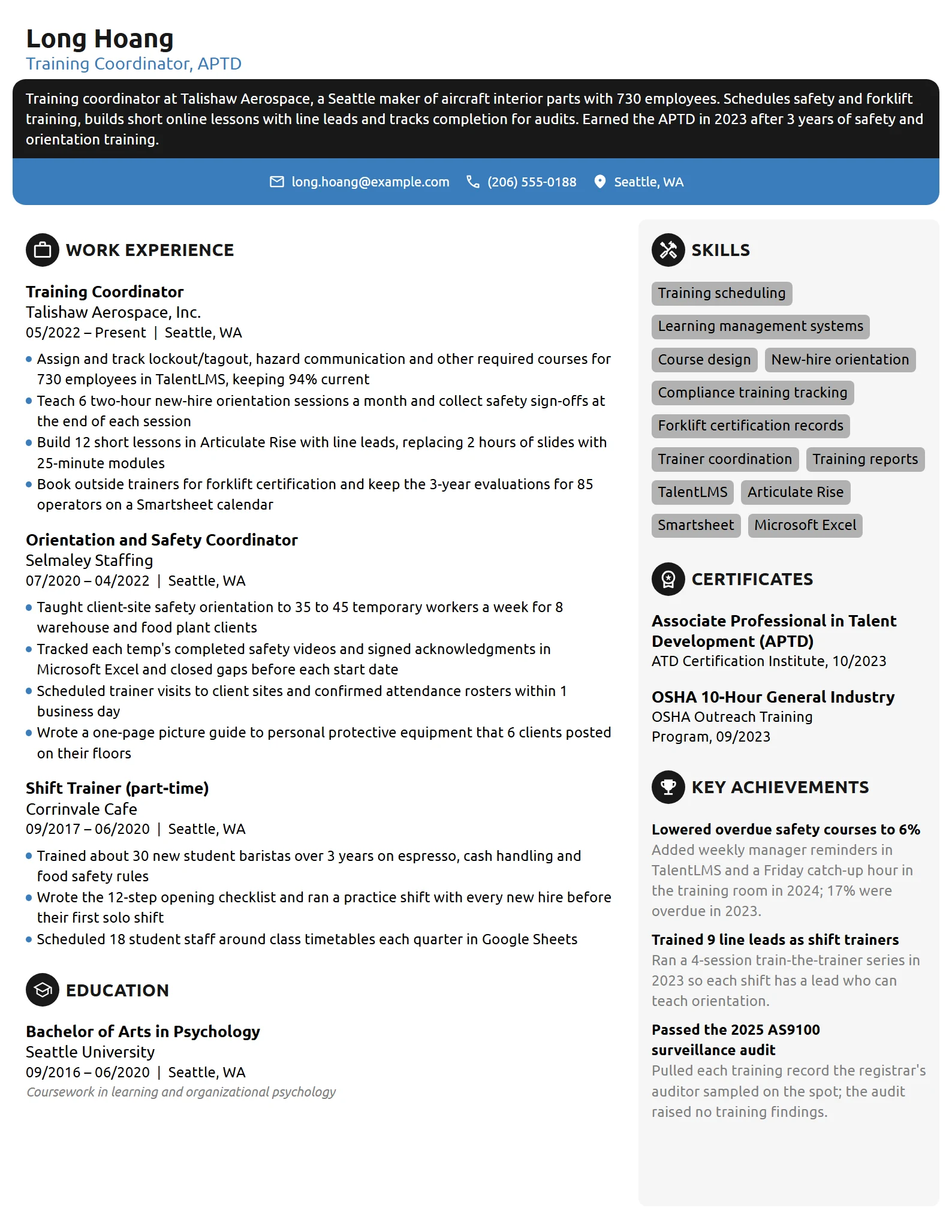 11 Human Resources Coordinator Resume Examples & Guide for 2026