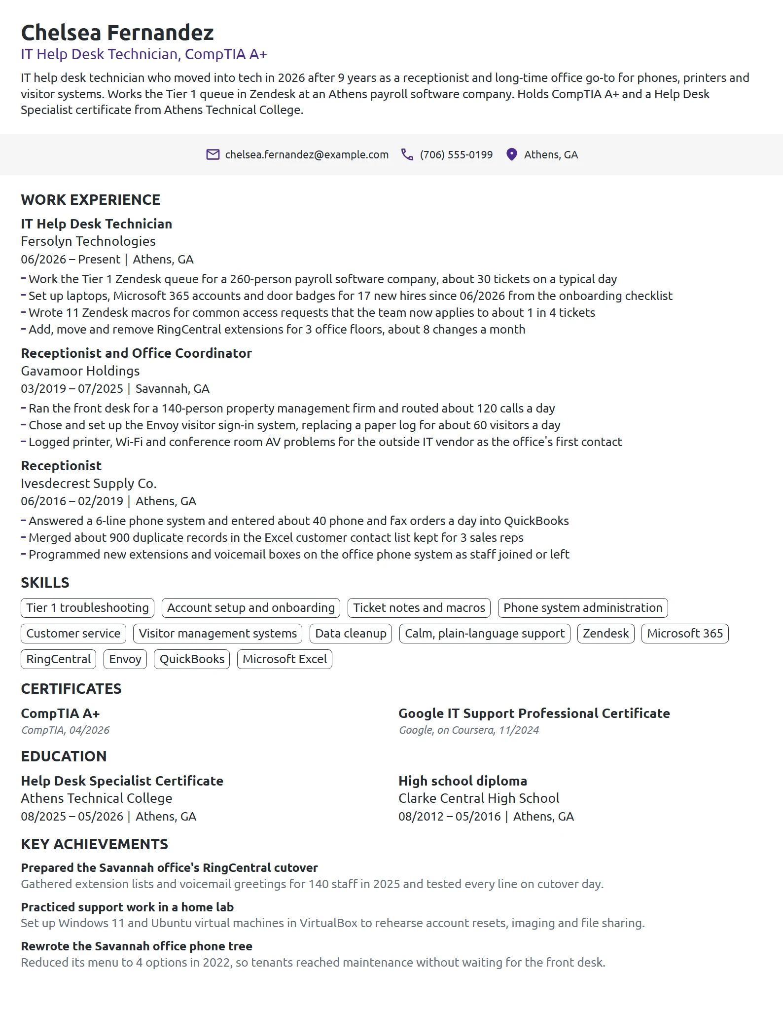 Implementation Analyst Resume Sample 18 Tech Resume Examples & Guide for 2026 | Novoresume
